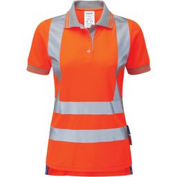 Hi-Vis Polo Shirts, Rail Spec, Orange thumbnail-0