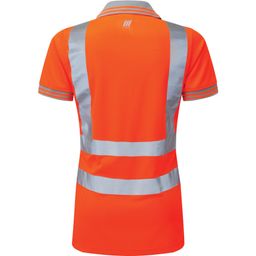 Hi-Vis Polo Shirts, Rail Spec, Orange thumbnail-1