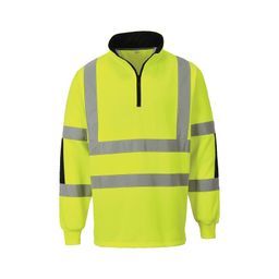 Yellow Xenon Hi-Vis Rugby Shirts thumbnail-0