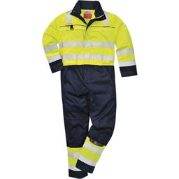 Multi-Norm Hi-Vis Yellow/Navy Coveralls thumbnail-0