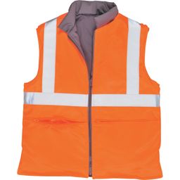 RT44 Rail Industry Hi-Vis Body Warmers - Reversible thumbnail-0