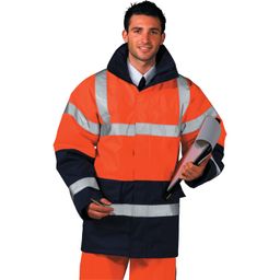 S467 Orange/Navy Two-Tone Hi-Vis Jackets
 thumbnail-1