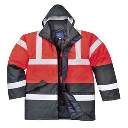 S467 Orange/Navy Two-Tone Hi-Vis Jackets
 thumbnail-0