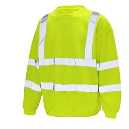 Hi-Vis Sweatshirts, Yellow or Orange thumbnail-1