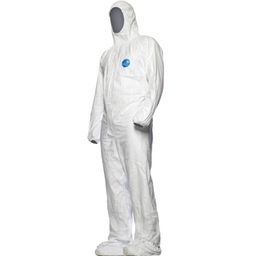 Labo White Hooded Coveralls thumbnail-3