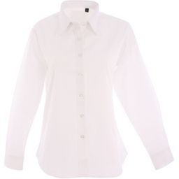 Long Sleeve Shirts, White, Women's thumbnail-0