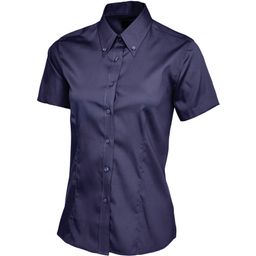 Short Sleeve Shirts, Navy, Women's thumbnail-0