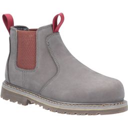 Ladies Grey Dealer Boots thumbnail-0