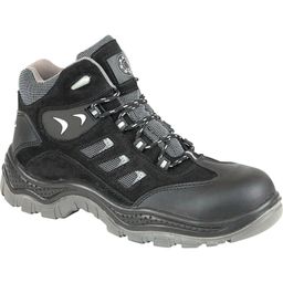 4114 Leather Non-Metallic Black Safety Boots
 thumbnail-0