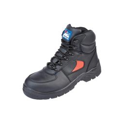 3414 Dual Density Black Safety Trainer Boots thumbnail-0