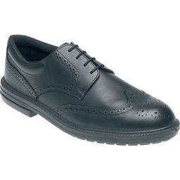 912 Black Leather Brogue Shoes thumbnail-0