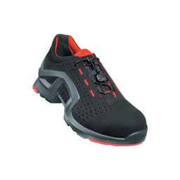 X-Tended Support Safety Trainers, Black & Red thumbnail-0