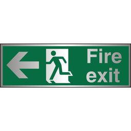 High Quality Fire Exit Aluminium Signs thumbnail-2