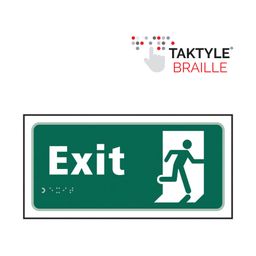 Exit Signs, Taktyle®, Braille thumbnail-0