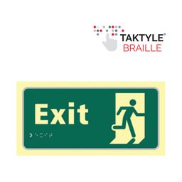 Exit Signs, Taktyle®, Braille thumbnail-2