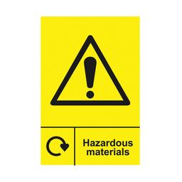 Hazardous Material Recycling Signs thumbnail-1