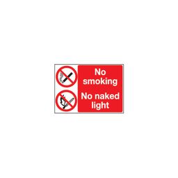 No Smoking No Naked Light Signs thumbnail-1