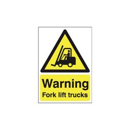 Fork Lift & Moving Vehicles Warning Signs thumbnail-1