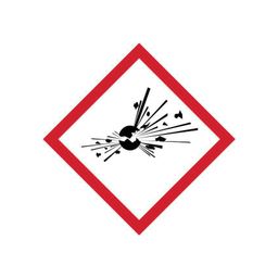 GHS Explosive Symbol - Self Adhesive Vinyl  thumbnail-0