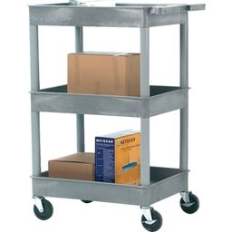 Deep Tray Trolleys, 150kg Load Capacity, Polypropylene thumbnail-1