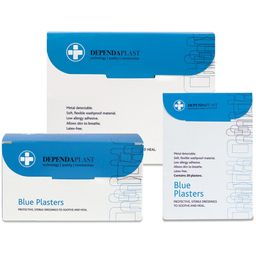 Dependaplast Blue Food Area Plasters, Boxes of 100 thumbnail-3