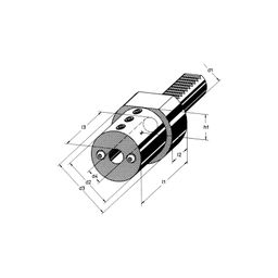 VDI Toolholders - Boring Bar Holders - E2 thumbnail-1