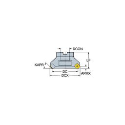 CoroMill 245 - 45 Face Mills thumbnail-1