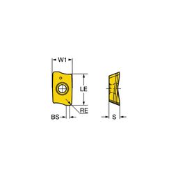 CoroMill® R390 Milling Inserts Grade H13A thumbnail-2