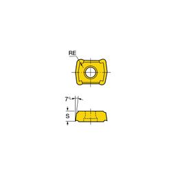 LCMX Coromant U Inserts For Drilling, Grade 3040 thumbnail-1