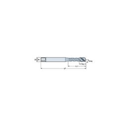 Series T300 HSS-E Spiral Flute Tap - Metric thumbnail-1