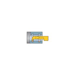 CXS-04G CoroTurnⓇ XS Solid Carbide Tool For Grooving Grade 1025 thumbnail-1